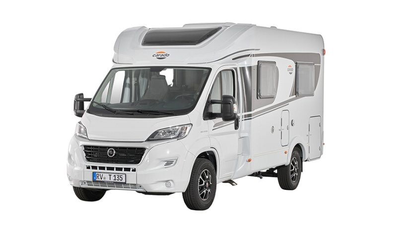 Carado T 135 lakóautó – francia stílusú hátsóággyal full