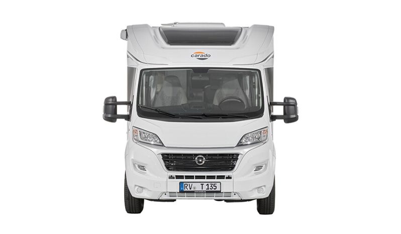 Carado T 135 lakóautó – francia stílusú hátsóággyal full