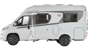 Carado T 135 lakóautó – francia stílusú hátsóággyal full